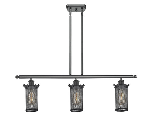 Austere Three Light Island Pendant in Brushed Satin Nickel (405|516-3I-SN-CE219)