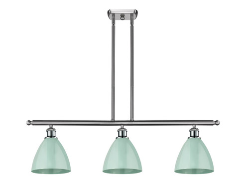 Ballston LED Island Pendant in Satin Gold (405|516-3I-SG-MBD-75-GR-LED)