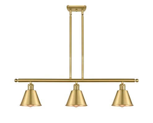 Ballston LED Island Pendant in Satin Gold (405|516-3I-SG-M8-LED)