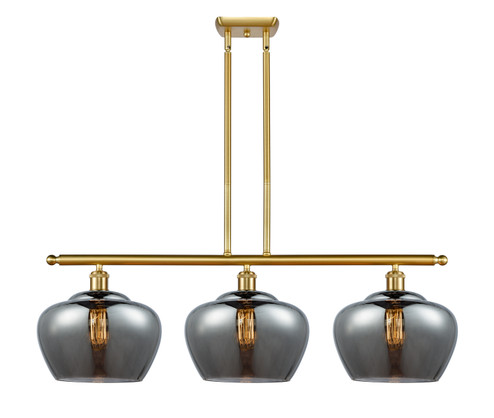 Ballston Three Light Island Pendant in Satin Gold (405|516-3I-SG-G93-L)