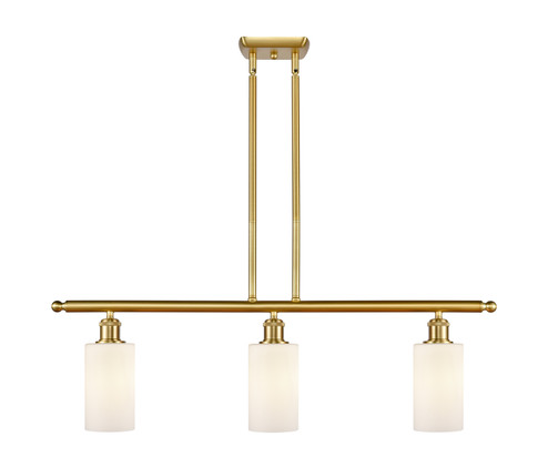 Ballston Three Light Island Pendant in Satin Gold (405|516-3I-SG-G801)