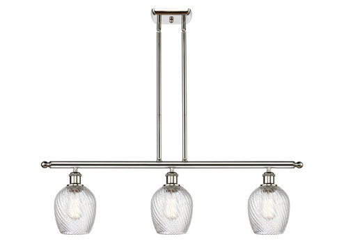Ballston Three Light Island Pendant in Polished Nickel (405|516-3I-PN-G292)