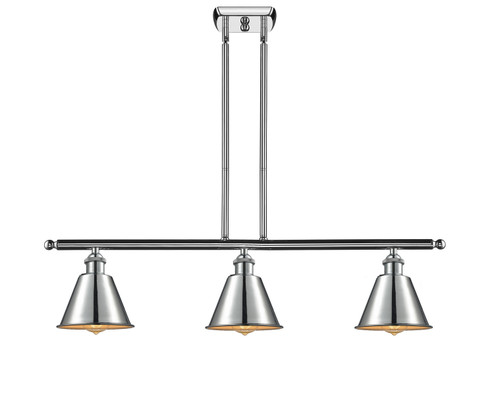 Ballston Three Light Island Pendant in Polished Chrome (405|516-3I-PC-M8)