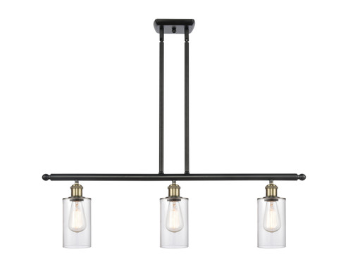 Ballston Three Light Island Pendant in Black Antique Brass (405|516-3I-BAB-G802)
