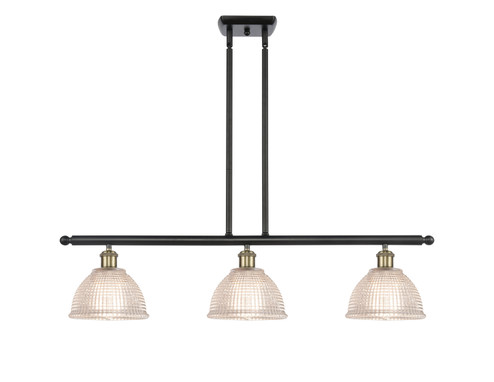 Ballston Three Light Island Pendant in Black Antique Brass (405|516-3I-BAB-G422)