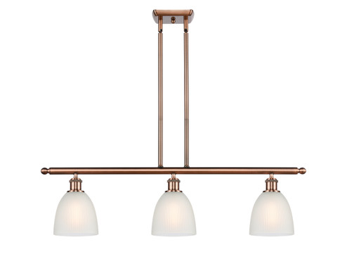 Ballston LED Island Pendant in Antique Copper (405|516-3I-AC-G381-LED)