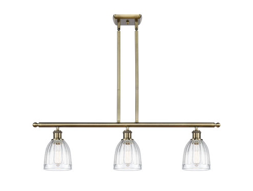 Ballston LED Island Pendant in Antique Brass (405|516-3I-AB-G442-LED)