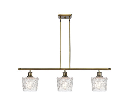 Ballston LED Island Pendant in Antique Brass (405|516-3I-AB-G402-LED)