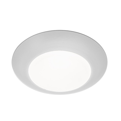 Disc LED Flush Mount in White (34|FM-304-930-WT)