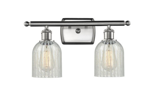 Ballston Two Light Bath Vanity in Brushed Satin Nickel (405|516-2W-SN-G2511)