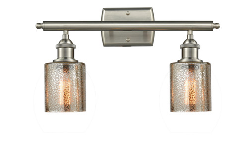 Ballston Two Light Bath Vanity in Brushed Satin Nickel (405|516-2W-SN-G1113)