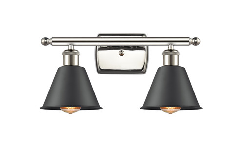 Ballston LED Bath Vanity in Polished Nickel (405|516-2W-PN-M8)
