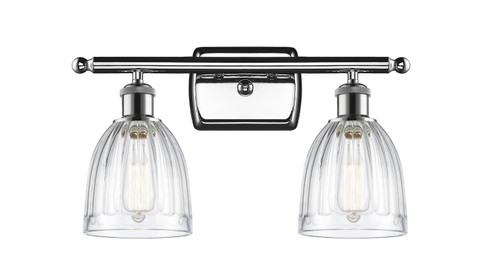Ballston Two Light Bath Vanity in Polished Chrome (405|516-2W-PC-G442)