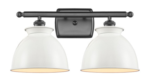 Ballston Two Light Bath Vanity in Oil Rubbed Bronze (405|516-2W-OB-M14-W)