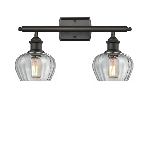 Ballston Two Light Bath Vanity in Oil Rubbed Bronze (405|516-2W-OB-G92)