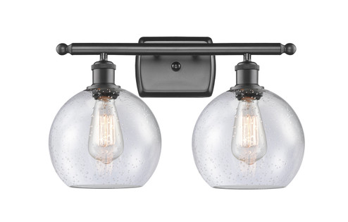 Ballston LED Bath Vanity in Oil Rubbed Bronze (405|516-2W-OB-G124-8-LED)