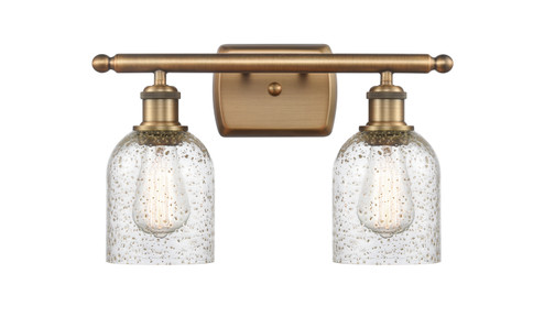 Ballston Two Light Bath Vanity in Brushed Brass (405|516-2W-BB-G259)