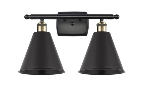Ballston Two Light Bath Vanity in Antique Copper (405|516-2W-AC-MBC-8-AC)