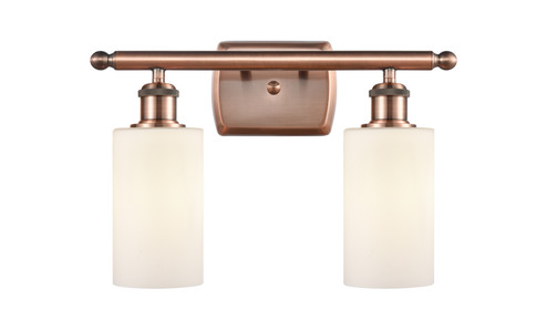 Ballston Two Light Bath Vanity in Antique Copper (405|516-2W-AC-G801)