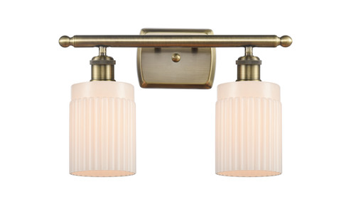 Ballston Two Light Bath Vanity in Antique Brass (405|516-2W-AB-G341)
