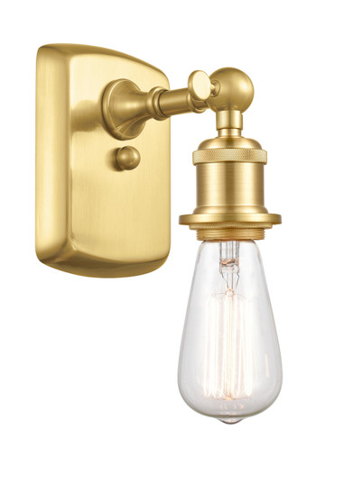 Ballston One Light Wall Sconce in Satin Gold (405|516-1W-SG) Ballston One Light Wall Sconce in Satin Gold (405|516-1W-SG)