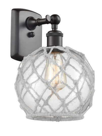 Ballston One Light Wall Sconce in Oil Rubbed Bronze (405|516-1W-OB-G122-8RW)