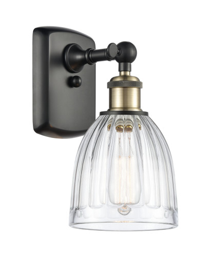 Ballston One Light Wall Sconce in Black Antique Brass (405|516-1W-BAB-G442)
