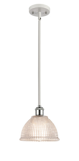 Ballston One Light Mini Pendant in White Polished Chrome (405|516-1S-WPC-G422)