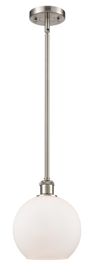 Ballston LED Mini Pendant in Brushed Satin Nickel (405|516-1S-SN-G121-8-LED)