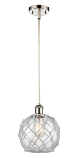 Ballston One Light Mini Pendant in Polished Nickel (405|516-1S-PN-G122-8RW)