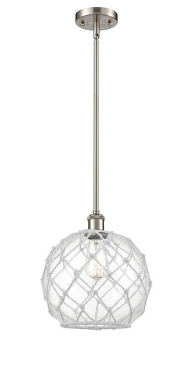 Ballston LED Mini Pendant in Polished Nickel (405|516-1S-PN-G121-10RB-LED)