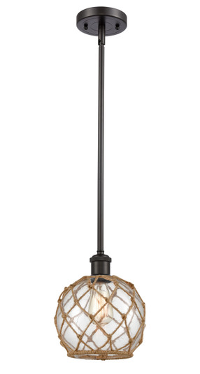 Ballston One Light Mini Pendant in Oil Rubbed Bronze (405|516-1S-OB-G122-8RB)