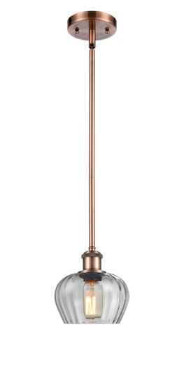 Ballston One Light Mini Pendant in Antique Copper (405|516-1S-AC-G92)