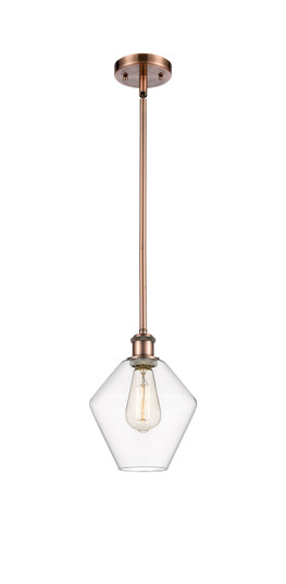 Ballston LED Mini Pendant in Antique Copper (405|516-1S-AC-G652-8-LED)