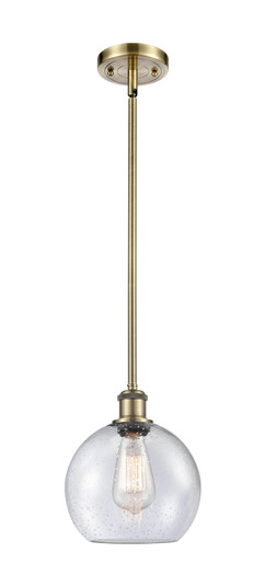 Ballston LED Mini Pendant in Antique Brass (405|516-1S-AB-G124-8-LED)