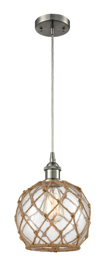 Ballston LED Mini Pendant in Brushed Satin Nickel (405|516-1P-SN-G122-8RB-LED)