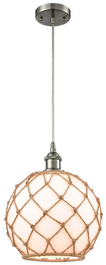 Ballston LED Mini Pendant in Brushed Satin Nickel (405|516-1P-SN-G121-10RB-LED)