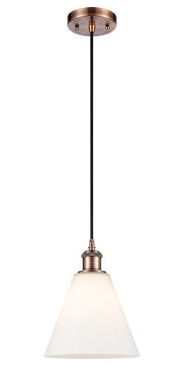 Ballston LED Mini Pendant in Polished Nickel (405|516-1P-PN-GBC-81-LED)
