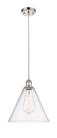 Ballston LED Mini Pendant in Polished Nickel (405|516-1P-PN-GBC-124-LED)