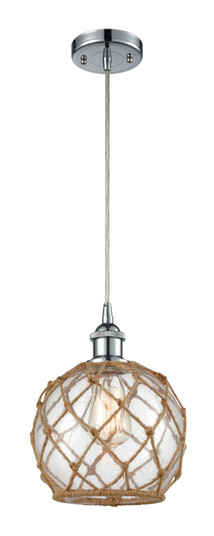 Ballston LED Mini Pendant in Polished Chrome (405|516-1P-PC-G122-8RB-LED)