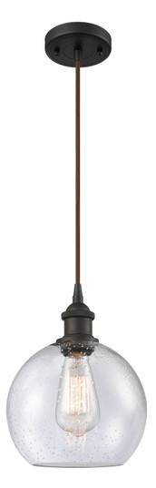 Ballston One Light Mini Pendant in Oil Rubbed Bronze (405|516-1P-OB-G124-8)