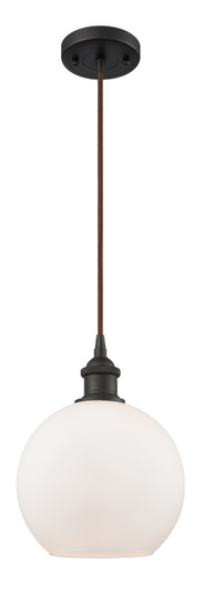 Ballston One Light Mini Pendant in Oil Rubbed Bronze (405|516-1P-OB-G121-8)