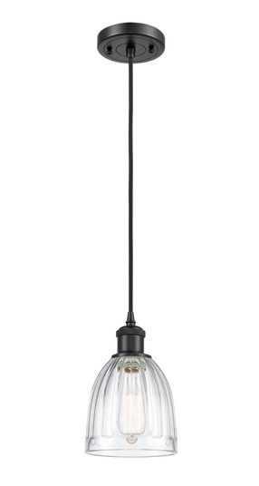 Ballston One Light Mini Pendant in Matte Black (405|516-1P-BK-G442)