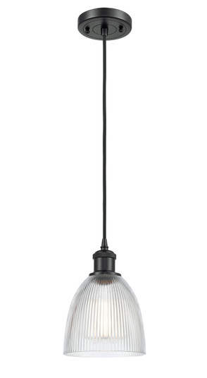 Ballston One Light Mini Pendant in Matte Black (405|516-1P-BK-G382)