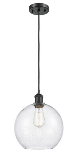 Ballston One Light Mini Pendant in Matte Black (405|516-1P-BK-G124-10)