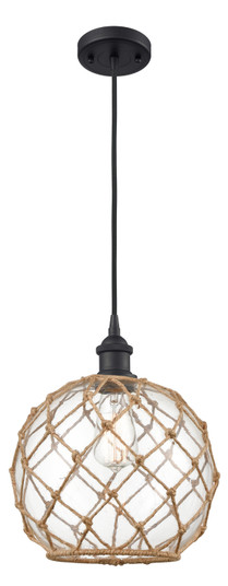 Ballston LED Mini Pendant in Matte Black (405|516-1P-BK-G122-10RB-LED)