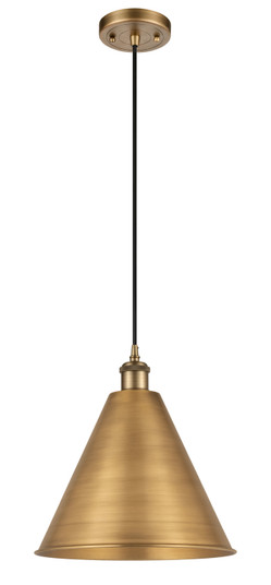 Ballston One Light Mini Pendant in Brushed Brass (405|516-1P-BB-MBC-16-BB)