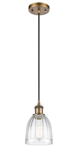 Ballston One Light Mini Pendant in Brushed Brass (405|516-1P-BB-G442)