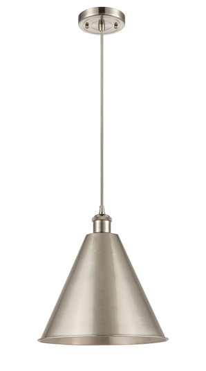 Ballston LED Mini Pendant in Black Antique Brass (405|516-1P-BAB-MBC-16-BK-LED)