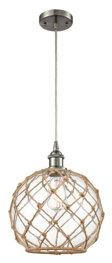 Ballston One Light Mini Pendant in Black Antique Brass (405|516-1P-BAB-G122-10RW)